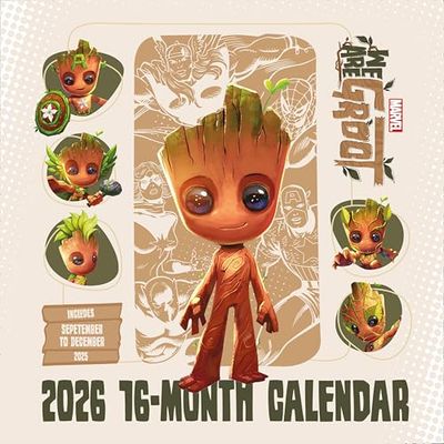 Groot 2026 Square Calendar
