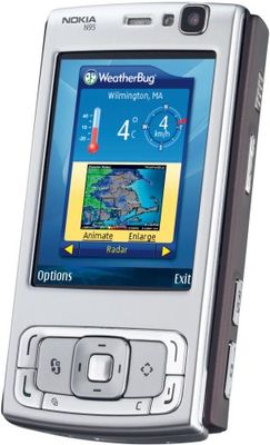 Nokia N95 Púrpura - Smartphone (6,6 cm (2.6"), 240 x 320 Pixeles, TFT, 160 MB, 20x, Auto, Nublado, Luz de día, Fluorescente, Incandescente)