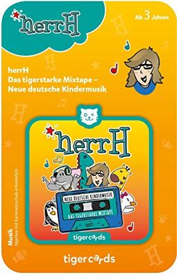 tigermedia- Dinosaurio, Elefante, pingüino, Tortuga tigercard Best of, Multicolor, Neue Deutsche Kindermusik (herrH) (Tiger Media Deutschland GmbH 4187)
