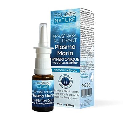 Propos Nature - Spray Nasal Plasma Marin hypertonique - 15ml