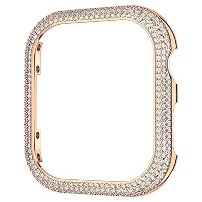 Swarovski Sparkling hoesje geschikt voor Apple watch®, Roségoudkleurig