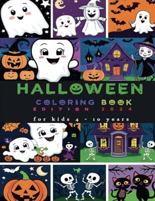 Halloween coloring book 2024