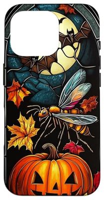 Wasp Halloween Pumpkin Witch Hat Case for iPhone 16 Pro