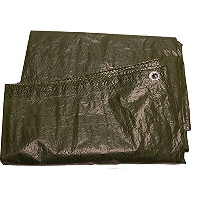 Presenning grön 1,7 m × 2+,0 m = 3,4 m2