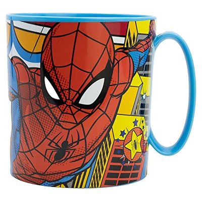 Stor Spider-man herbruikbare plastic magnetronbeker 350 ml