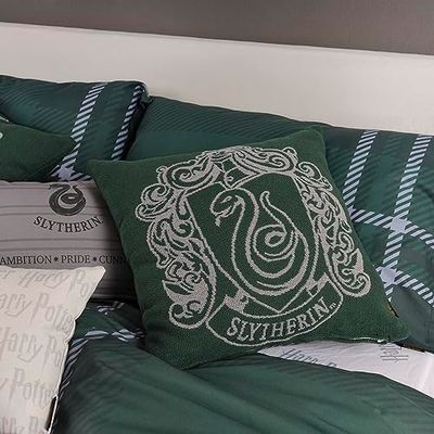 FUNDA DE COJÍN JACQUARD 50X50CM MODELO CLASSIC SLYTHERIN A