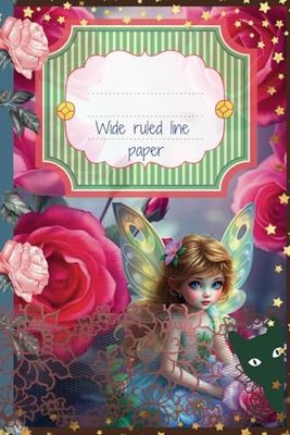 Notebook: Wide ruled line paper