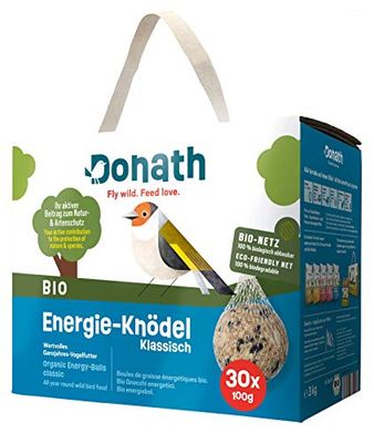 Donath Bio Boules d'Energie Classiques en Net Bio 30 Unités