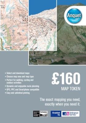 GBP 160 Map Token: Digital Mapping Enabled by Ordnance Survey (& Others)