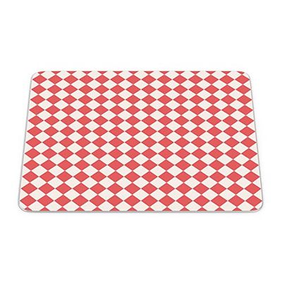 Bonamaison, Rechthoek Pop Art Digital bedrukte muismat, antislip onderkant, voor kantoor en thuis, grootte: 22x18 cm