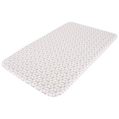 MSV Mozaik microfibra alfombrilla de baño, multicolor, 45 x 75 cm