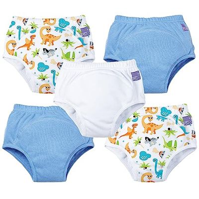 Bambino Mio, Potträningsbyxor, blandad dino, 2–3 år, förpackning med 5