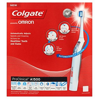 Colgate ProClinical A1500 Brosse à dents électrique rechargeable Blanc