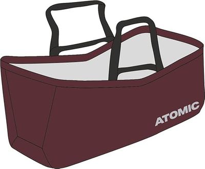 ATOMIC Water/Stain Resistant Coating|Extra Large Compartment Maroon 800 x 400 x 430 cm, bordeaux, Borse & Packs