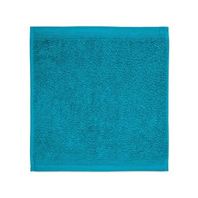 Möve Superwuschel Tvätthandske av 100% bomull, lagoon, 30 x 30 cm