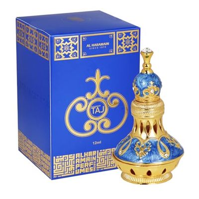 Taj by Al Haramain for Unisex - 0.4 oz Concentrated Perfume Oil