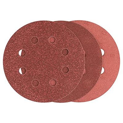 Bosch 2607019496 Pacote de 25 lixas para lixadeiras excêntricas (diâmetro de 115 mm, grão 80, 120, 240)