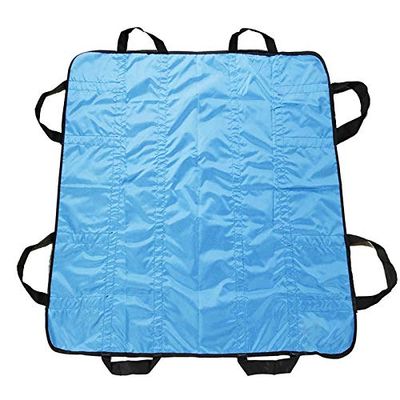 Cuscino per letto con manici, 121,9 x 101,6 cm, per incontinenza, per un facile sollevamento e trasferimento, riutilizzabile, lavabile, qualità ospedaliera