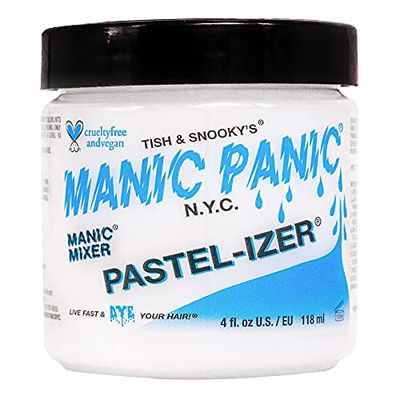 Manic Panic Bolo-Izer/Mixer Creme Vegan, Cruelty Free, Semi Permanent Hair Pasteliser, Achieve a Lighter Colour, 118 ml