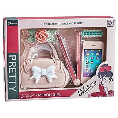 SET BELLEZA BOLSO+MÓVIL 2 MODELOS SURTIDOS CAJA 29X5X21 CM