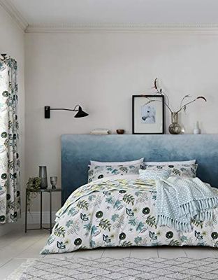 Helena Springfield, 52% POLYESTER 48% COTTON, 144TC, Aqua, Kingsize