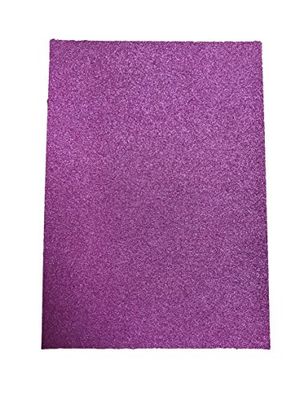 Oakwood Archer A4 Low-Shed Glitter Card-10 Sheets, Card, Light Pink, 0.1 x 21 x 29.5 cm