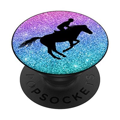 PopSockets Cavallo che Salta Regalo Per Ragazze e Donne PopGrip: Impugnatura per Telefoni Cellulari e Tablet Intercambiabile