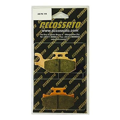 Agpa115st, pastiglie freno ant accossato can-am 400 outlander max xt right (2007)
