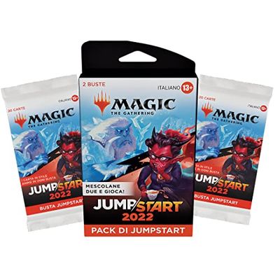 Paquete de 2 Sobres de Magic: The Gathering de la expansión Jumpstart 2022 (versión Italiana)