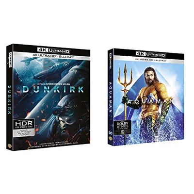 Dunkirk (4K Ultra-HD+Blu-Ray) & Aquaman (4K Ultra-HD + Blu-Ray)