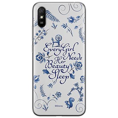 ERT GROUP etui na telefon Xiaomi REDMI 9A, case oryginalny i oficjalnie licencjonowany przez Disney, wzór Aurora 002, optymalnie dopasowane, plecki z TPU