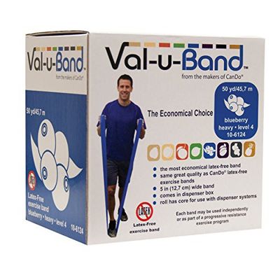 CanDo Val-u-Band W72009 No Lattice, 45 M, Mirtillo