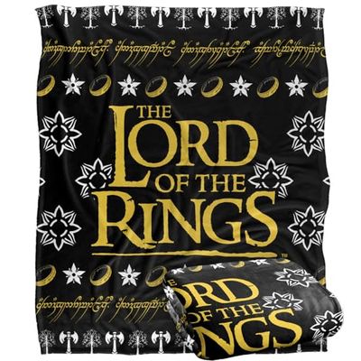 LORD OF THE RINGS Silky Touch super miękki koc narzuta, 152 x 127 cm