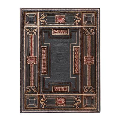 Onyx (Asterales) Ultra Lined Hardback Journal (Elastic Band Closure)