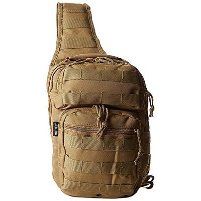 Mil-Tec US Assault Sac à courroie unique Coyote s