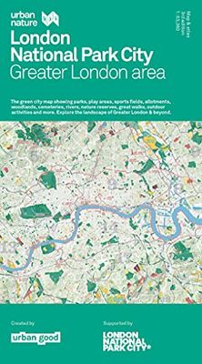 London National Park City: Greater London Area Urban Nature Map (Urban Nature Maps)