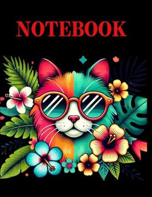 Tropical Cat Notebook: Colorful and Stylish Journal for Notes, Ideas, and Creative Projects'