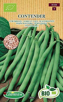 Germisem Orgánica Contender Semillas de Frijol Francés 80 g