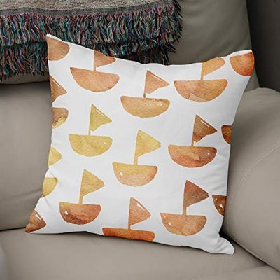 BonaMaison Decoratieve Kussensloop, Kussenhoezen Bank, Decoratieve Kussenhoesjes, Kussensloop; Sofa, Slaapkamer, Kantoor, Auto 43x43 Cm - Ontworpen en vervaardigd in Turkije