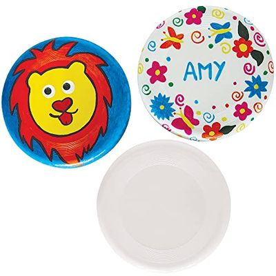 Baker Ross FX738 Dyo Frisbees - Lot de 3, coloriage pour les enfants