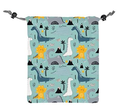 NERTHUS FIH 945 Eco-Friendly Dinosaur Food Bags, Adaptable, Easy to Clean and Washable
