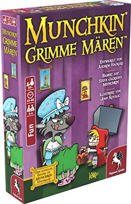 Pegasus Spiele 18402 G Munchkin : Grimme mären Jeu de Cartes