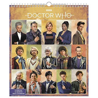 Day Dream Calendars 2023 Doctor Who Monthly Wall Calendar, Special Edition, 16 Months, 13'' x 15'' (DDSE652823)