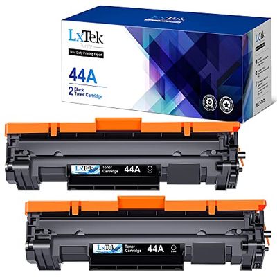 LxTek Purify 44A Sostituzione Compatibili per HP 44A CF244A Cartucce di Toner per HP Laserjet Pro MFP M28 M28a M28w M15 M15a M15w M17 M17a M17w M14-M17 M28-M31 (Nero, 2-Pack)