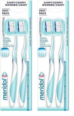 Méridol - Duo-Pack - Brosses à Dents Souples (Lot de 2)