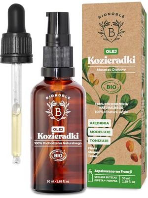Bio-olej z nasion koniczyny z nasion kołaty i oleju słonecznikowego | ciało, obszar klatki piersiowej, pośladków, włosów, paznokci | szklana butelka + pipeta + pompka (50 ml)