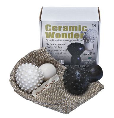 Ceramic Wonder 1139 Reflex Globes set, zwart en wit
