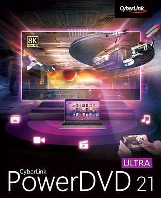 CyberLink PowerDVD 21 | Ultra | PC | Código de activación PC enviado por email