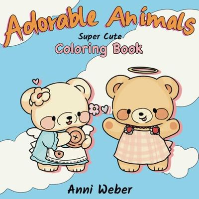 Adorable Animal Coloring Books for Adults and Kids