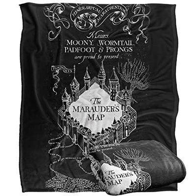 HARRY POTTER Silky Touch Super Soft Throw Blanket 152 x 127 cm
